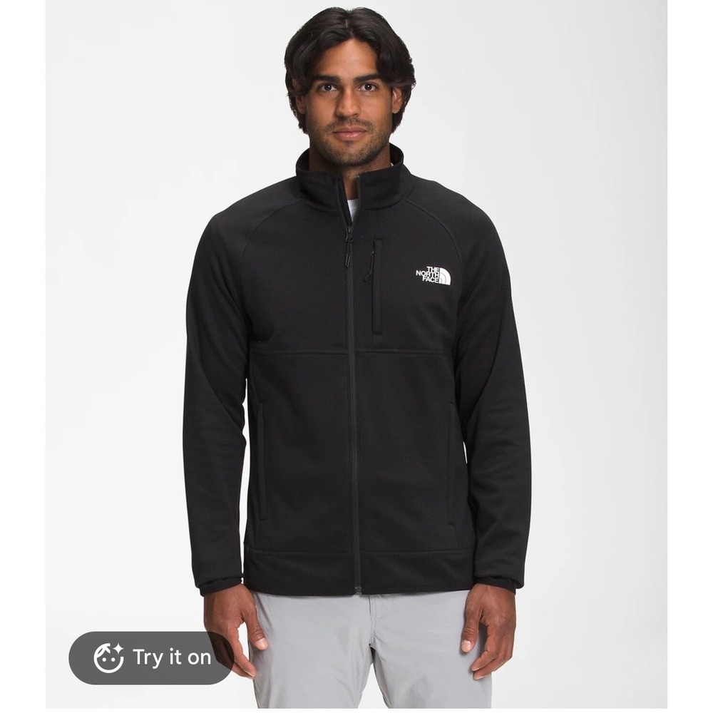 The North Face Mens Fleece Jacket Black Large  fall winter outdoorsy gorpcore